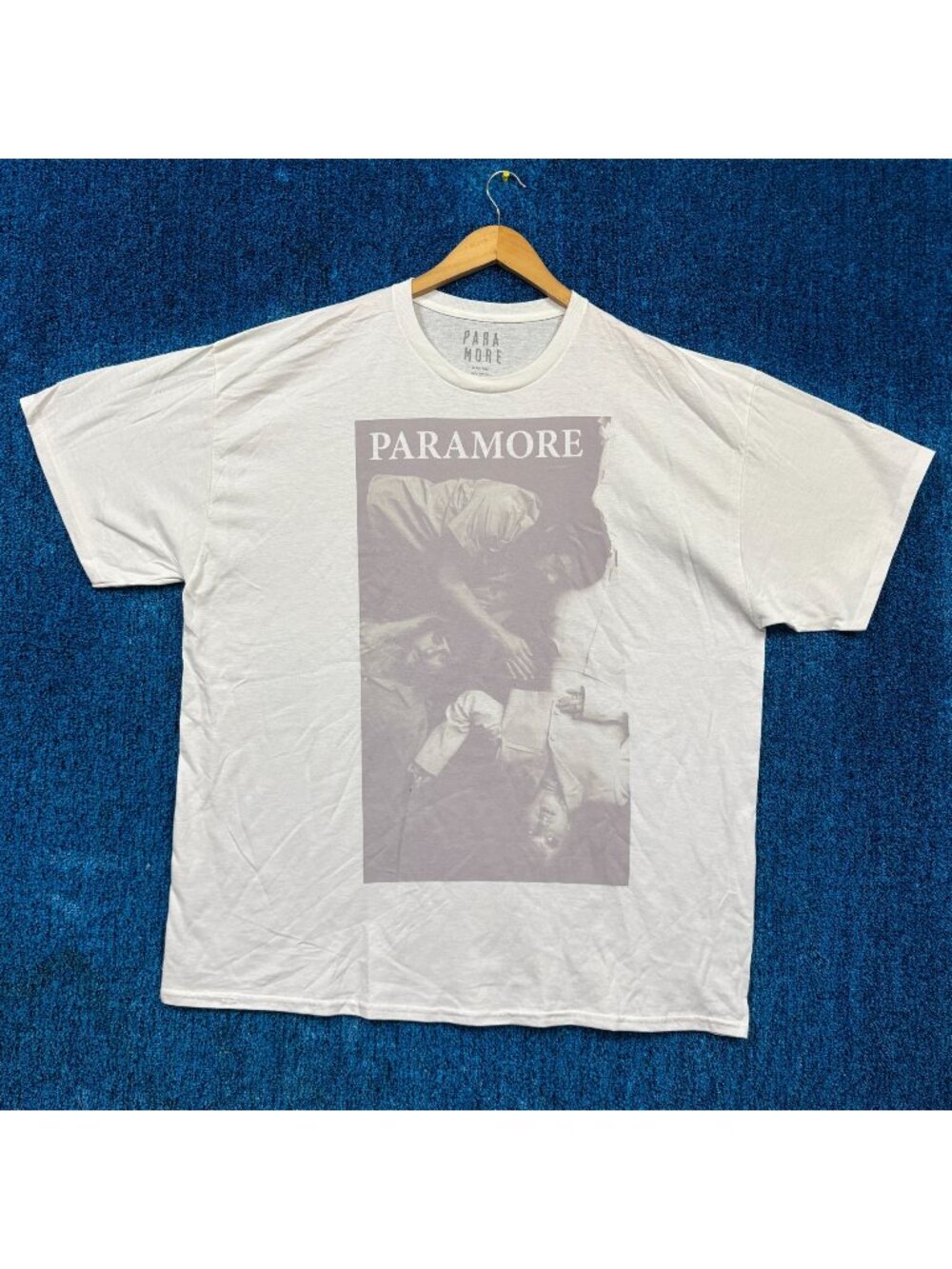 Paramore Rock White Oversized T-Shirt Size S/M
